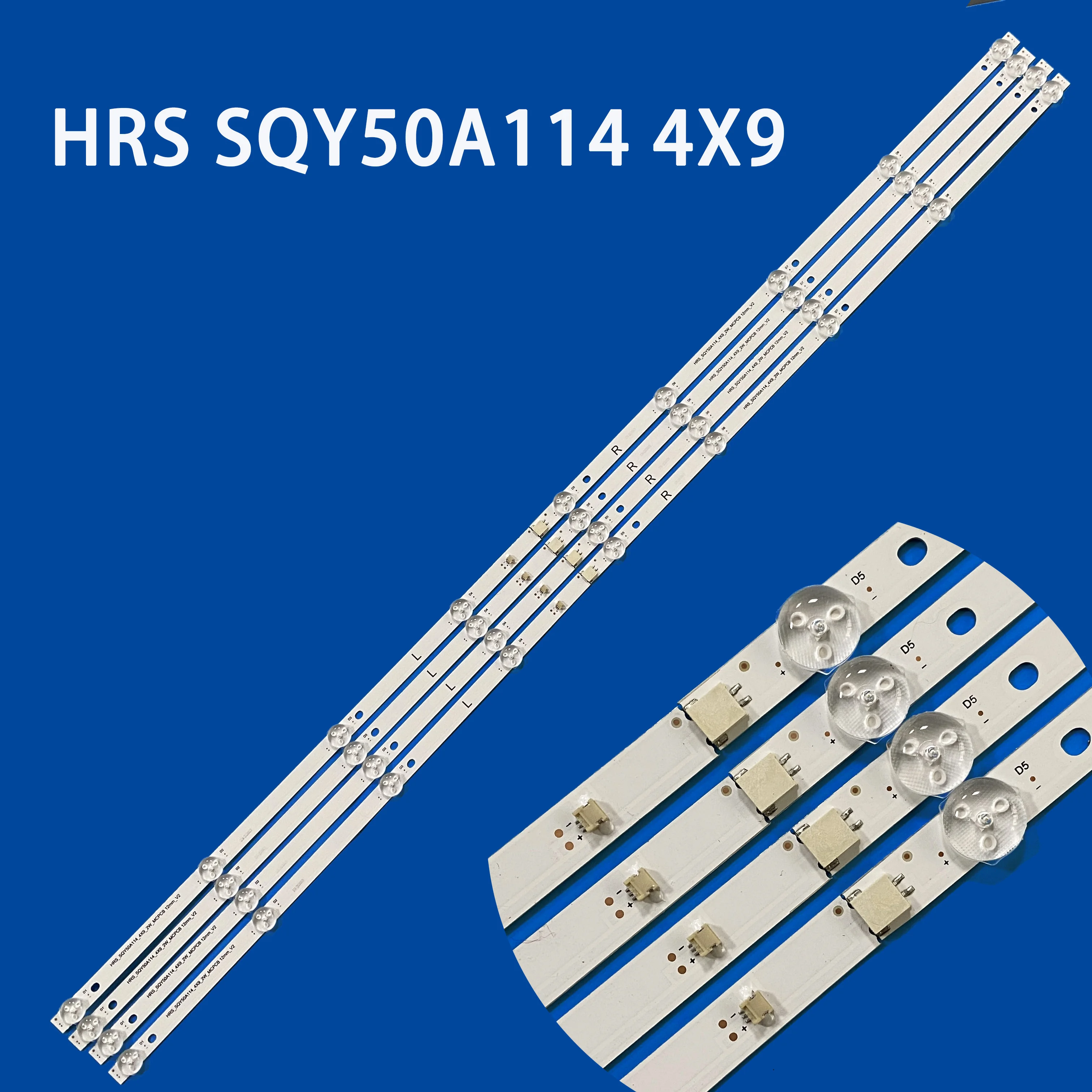 Gangue LED para KS500SM4K, RLDED5098-B-UHD, PLED5042-B-UHD, AE0110540