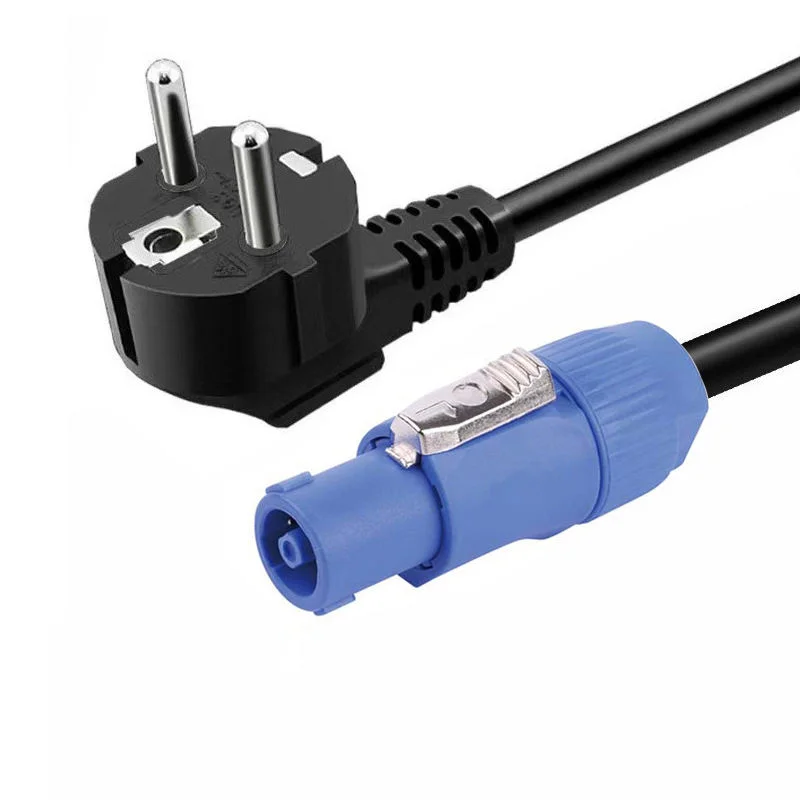 Stage lighting Products Powercon Plug Stage Light Power Supply Cord High Quality Black 3 core Power Connect Cable LED lightS