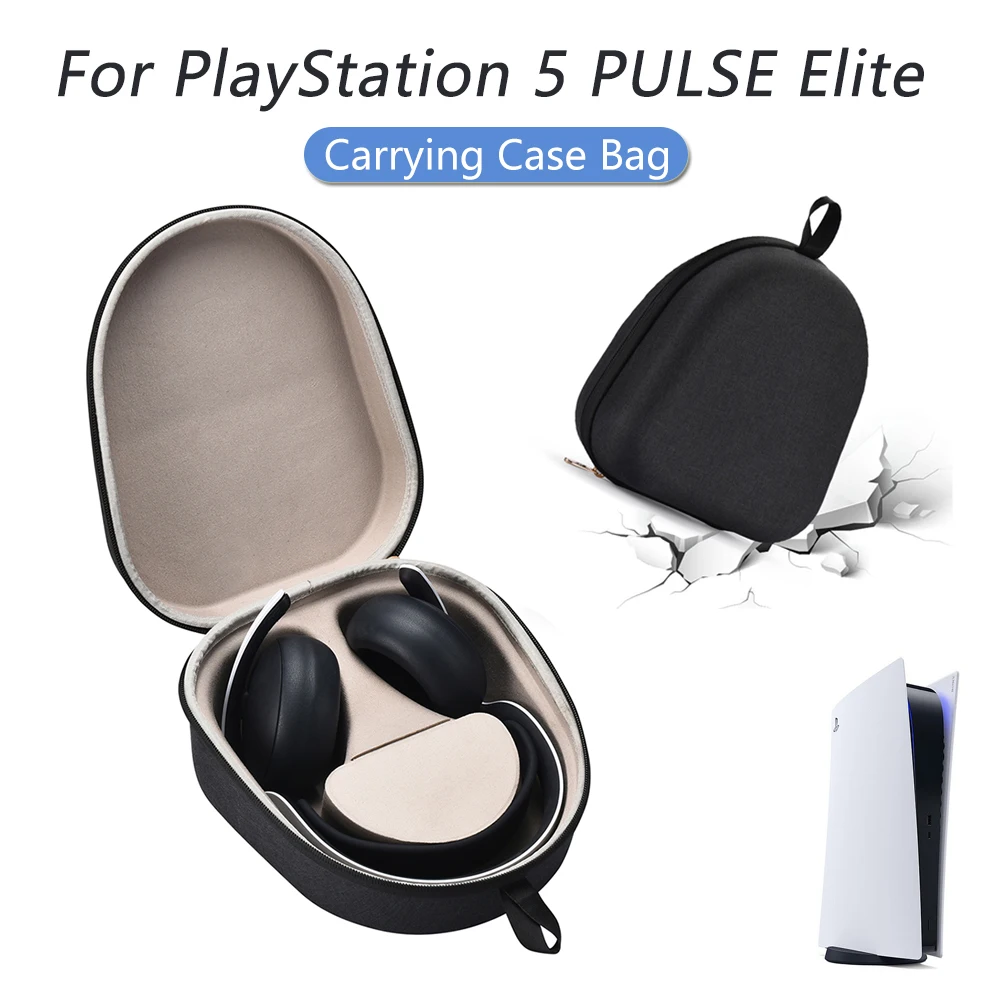 

Женская сумка для гарнитуры Sony PlayStation PULSE Elite, беспроводная гарнитура для путешествий, Защитная сумка для хранения телефона, Новинка