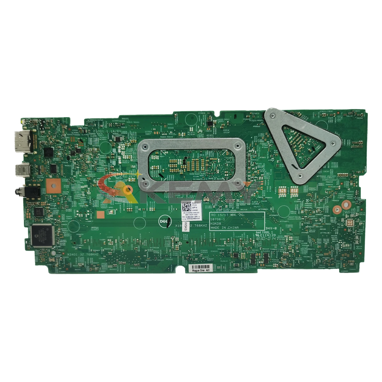 Imagem -05 - Akemy 187061 para Dell Inspiron 15 7586 17 7786 Cn0c6kn0 0k2x16 0h3kd8 Laptop Motherboard com Cpu i5 I78th Gpu Gen Mx150 2g