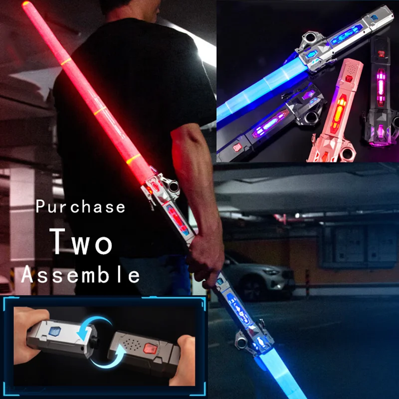 Fun Laser Swords Light Saber Luminous Boys Toys Kids Telescopic Knife Glow Stick Children star Battle Lightstick wars Lightsaber