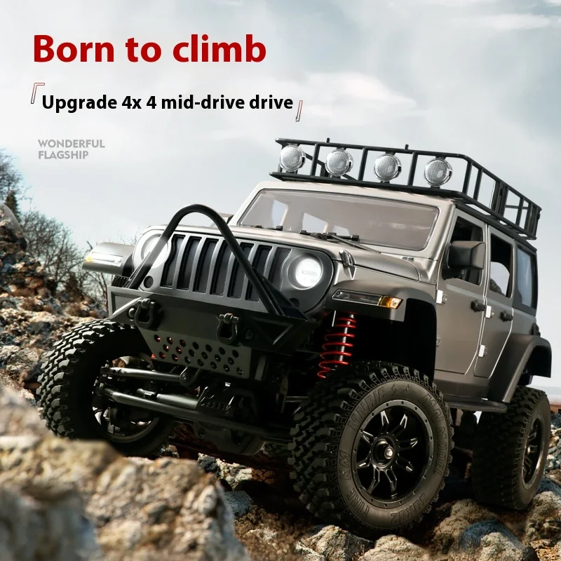 Mangniu 1:12 Wrangler Climbing Car Rc Car Fully Proportional 4wd Remote Control Off Road Vehicle Mn128 Children'S Toy Gift Gift