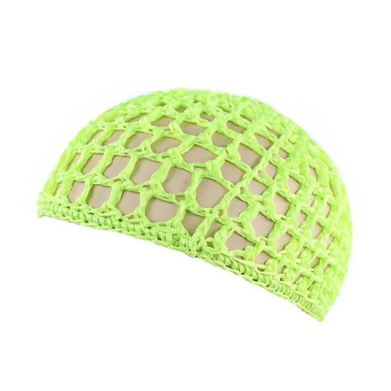 New Hair Accessories Crochet Styling Tool Mesh Hair Net Sleeping Cover Turbans Hair Care Cap Wigs Mesh Women\'s Sports Leisure