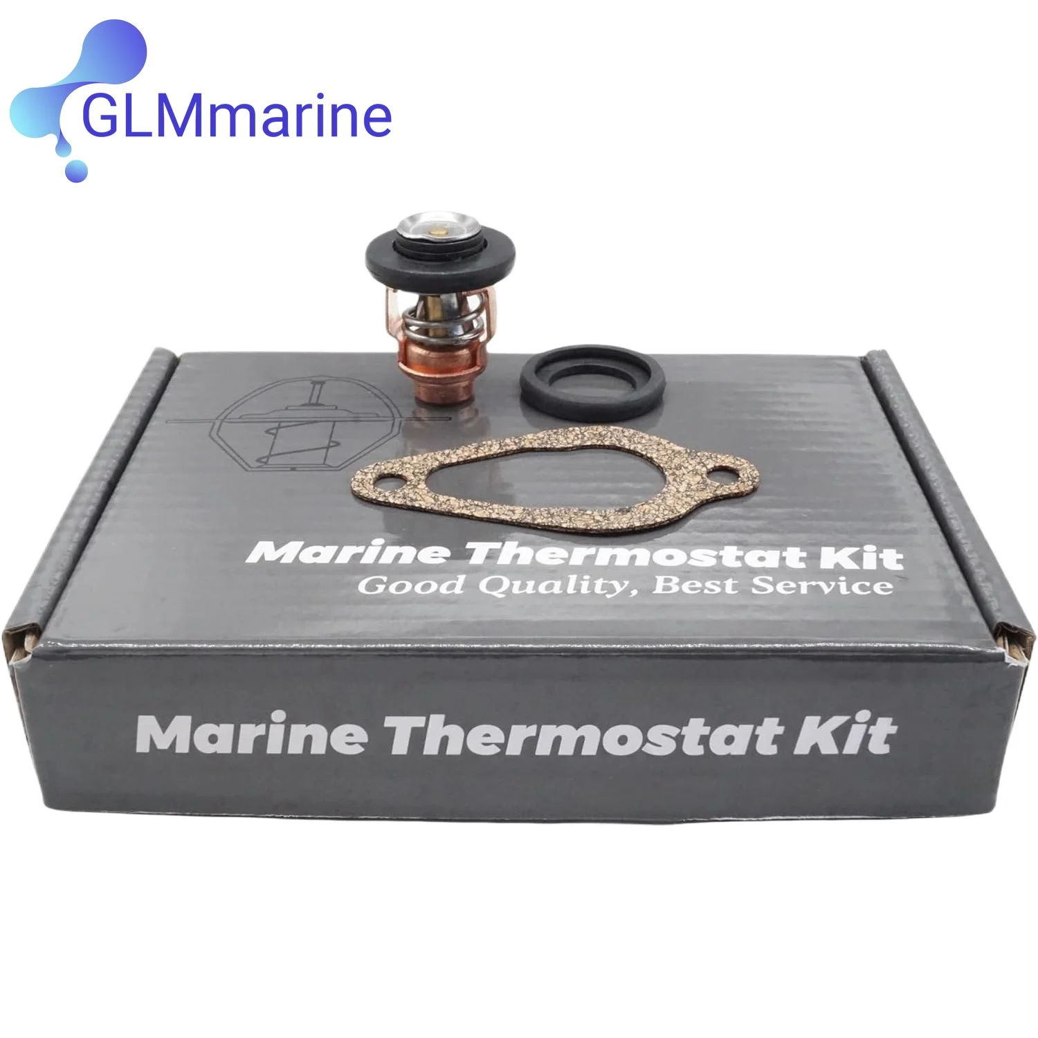 

855676002 Thermostat Repair Service Kit For Mercury Outboard 4 Stroke 8-30 HP Carb EFI Motor 8M0119207 8M0139434 855676005