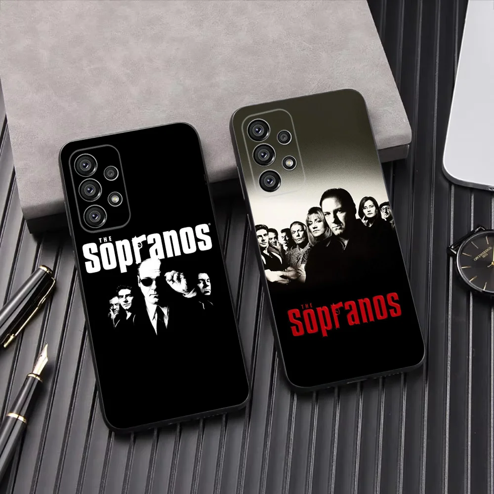 

The S-Sopranos- TV Phone Case For Samsung Galaxy A13,A21s,A22,A31,A32,A52,A53,A71,A80,A91 Soft Black Shell