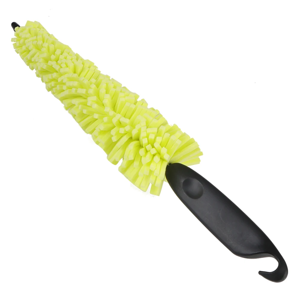 Plastic Handle Practical Vehicle Cleaning Brush Car Wash Sponges Auto Scrub Brush Wheel Rims Tire Washing Brush Car Wheel Brush