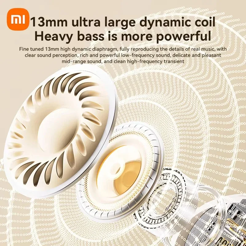 XIAOMI Q13 Bluetooth 5.4ENC Auricolari da gioco sportivi con cancellazione del rumore TWS con display digitale a LED e microfono