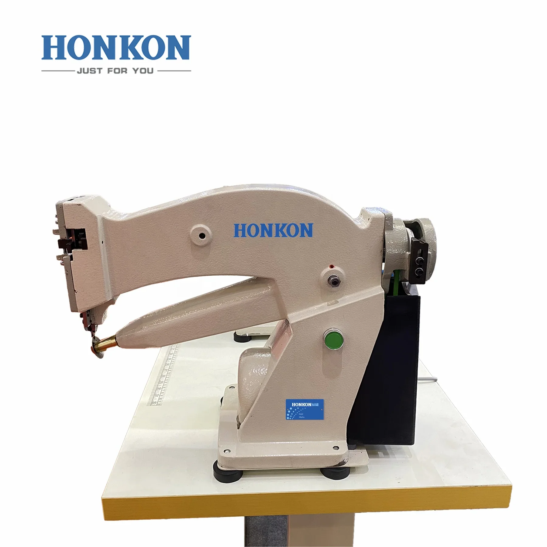 HK XP01-202 Industrial Shoe EDGE INNER Lining TRIMMING SEWING Machine 5mm Max. Sewing Thickness Max Sewing Thickness HONKON