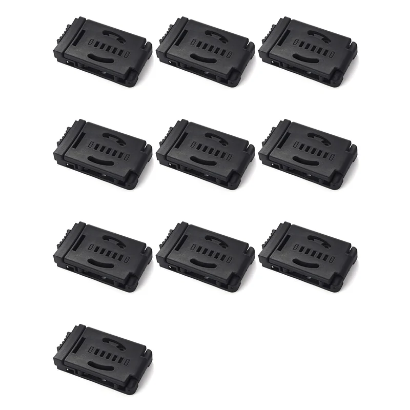 

LNHF 60PCS Travel Buckle Large Tek Lok Belt Clip Loop For Knife Kydex Sheath/Holster With Hardware, Special For DIY