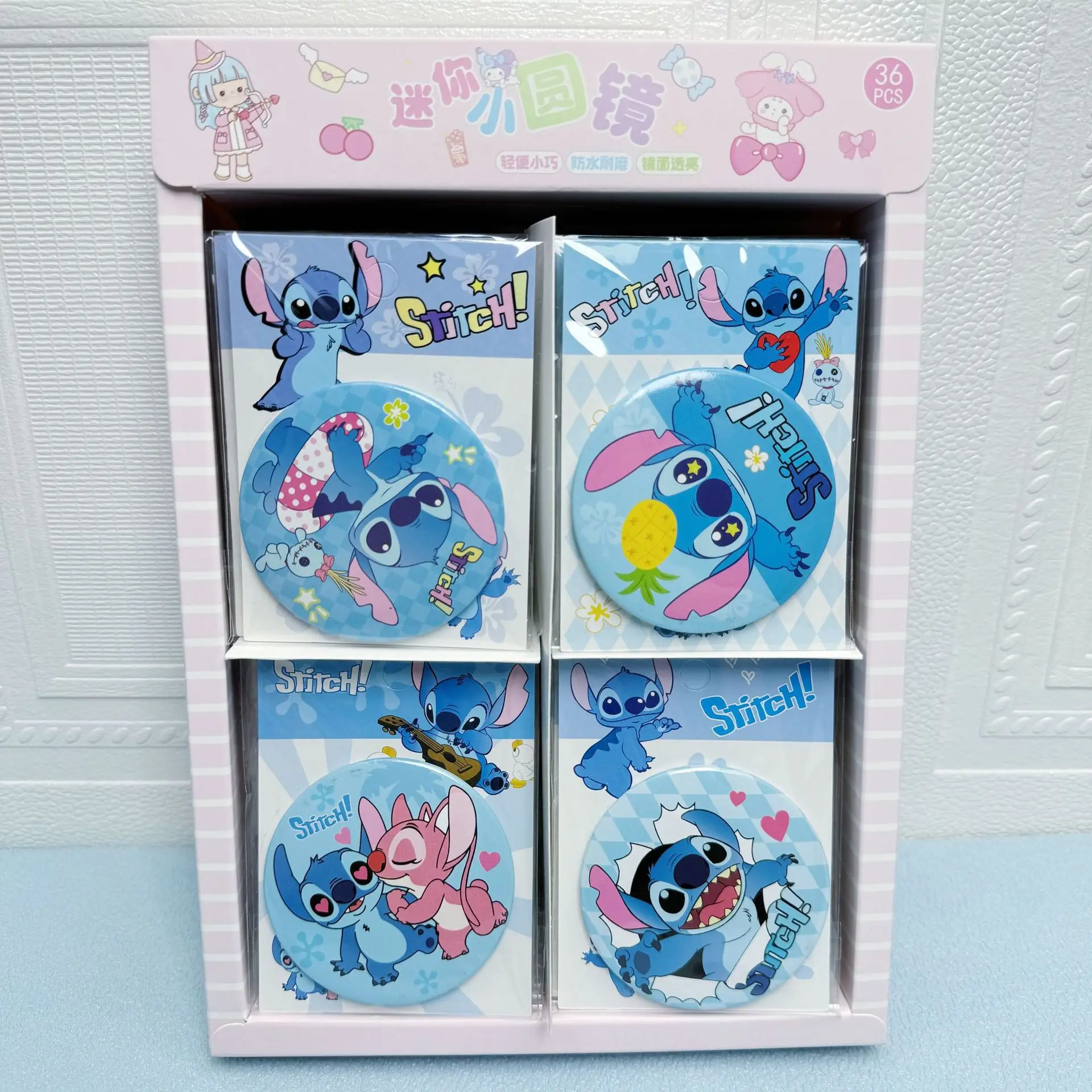 يحتوي مجموعة K-POP لفتاة صيد الشيطان "المرآة المستديرة الصغيرة" على مرآة صغيرة ولطيفة ولامعة يمكن حملها بواسطة الطلاب. #4