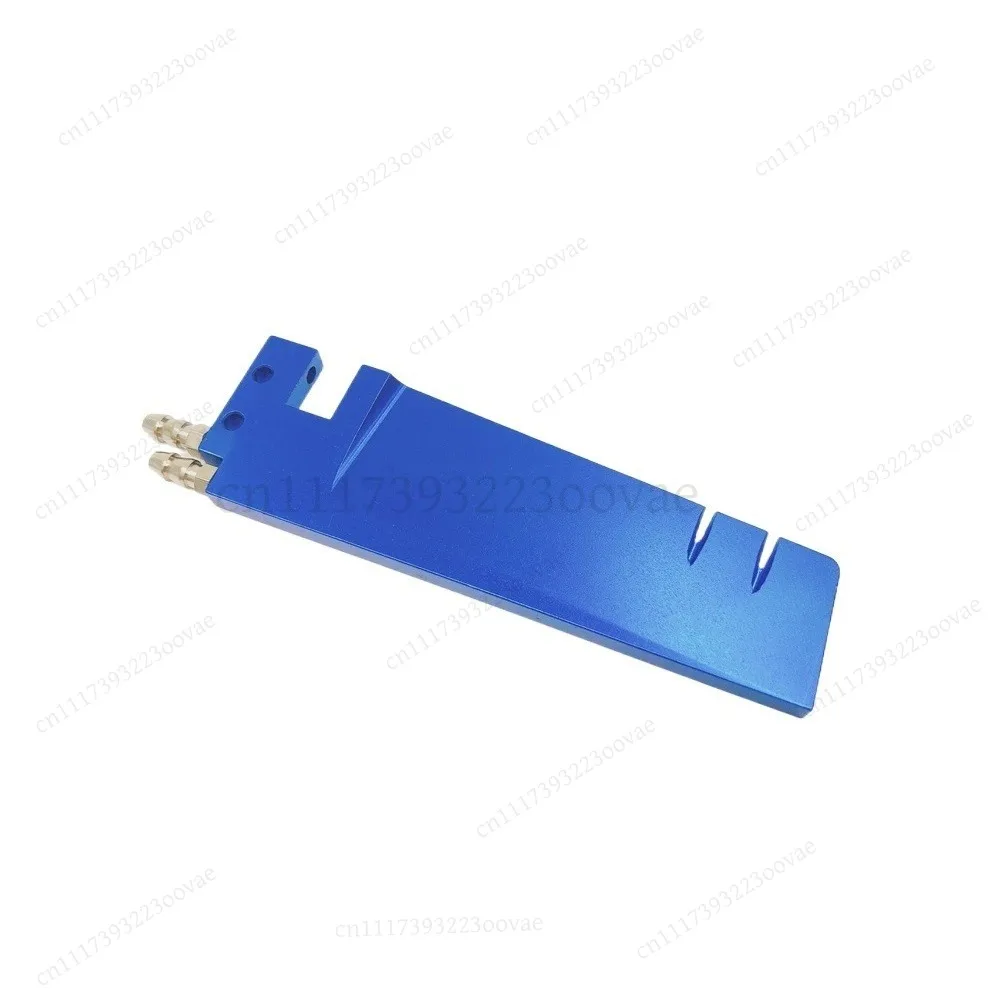 Aluminum Rudder Dual Water Inlet for Traxxas Spartan M41 RC Boat, Replacement Part