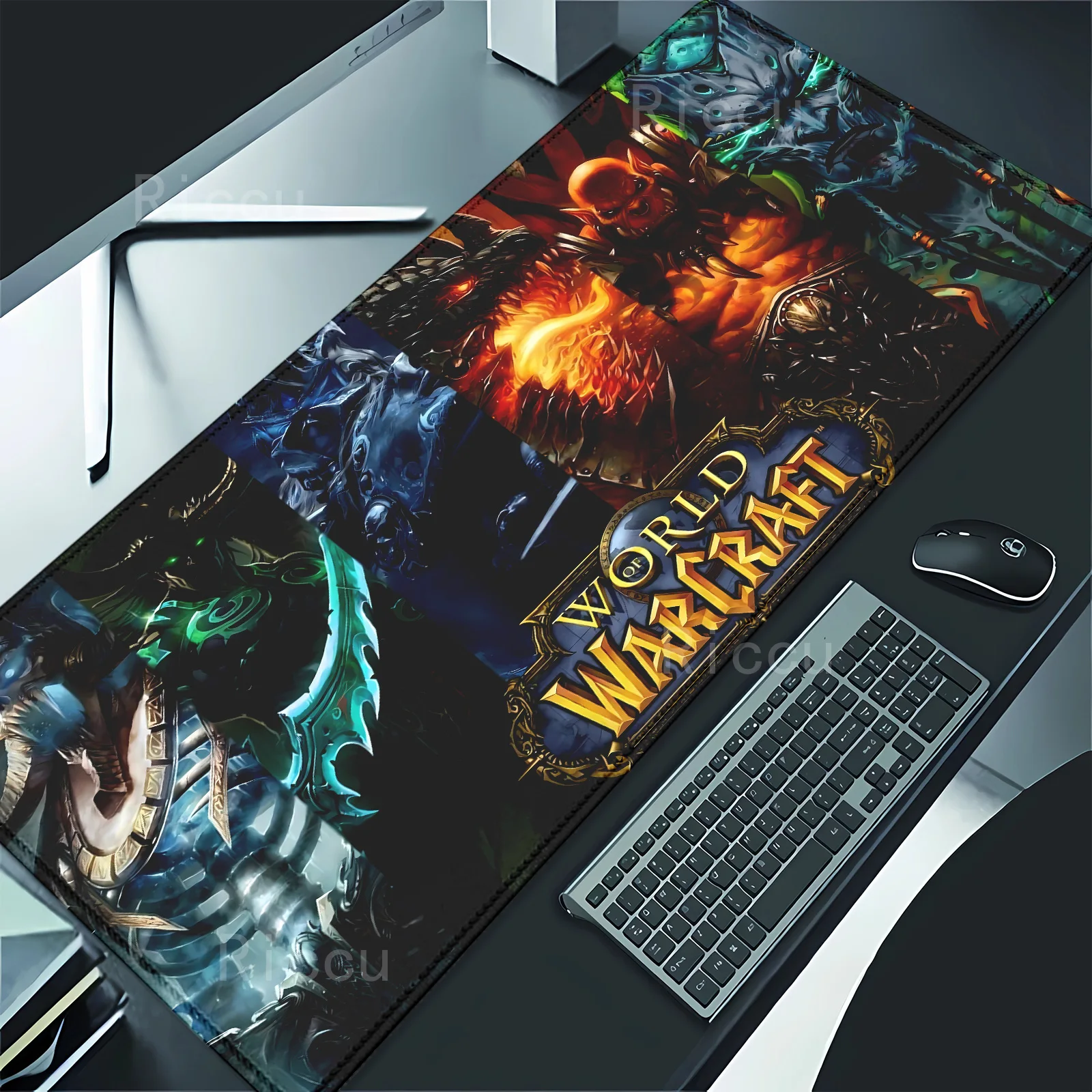 

Computer Accessories World of Warcraft Gaming teclado mouse pad Xxl Game Mats Desk Mat Mousepad Gamer Mause Anime Office Pads Pc