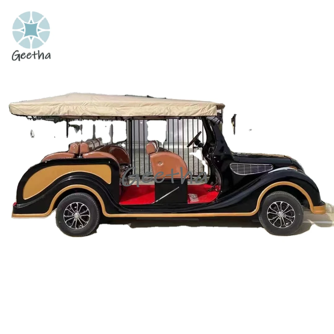 WELIFTRICH 6 Seater 6 Passenger Electric Golf Cart Cheap Old Golf Carts Vintage Classic Car for Sale