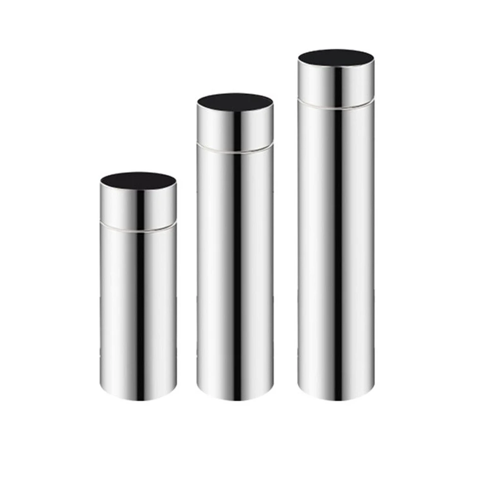 스테인레스 스틸 파이프 굴뚝 굴뚝 파이프 실용적인 실버 스테인레스 스틸 스토브 80mm * 50cm 팔꿈치 라이너 멀티 연료