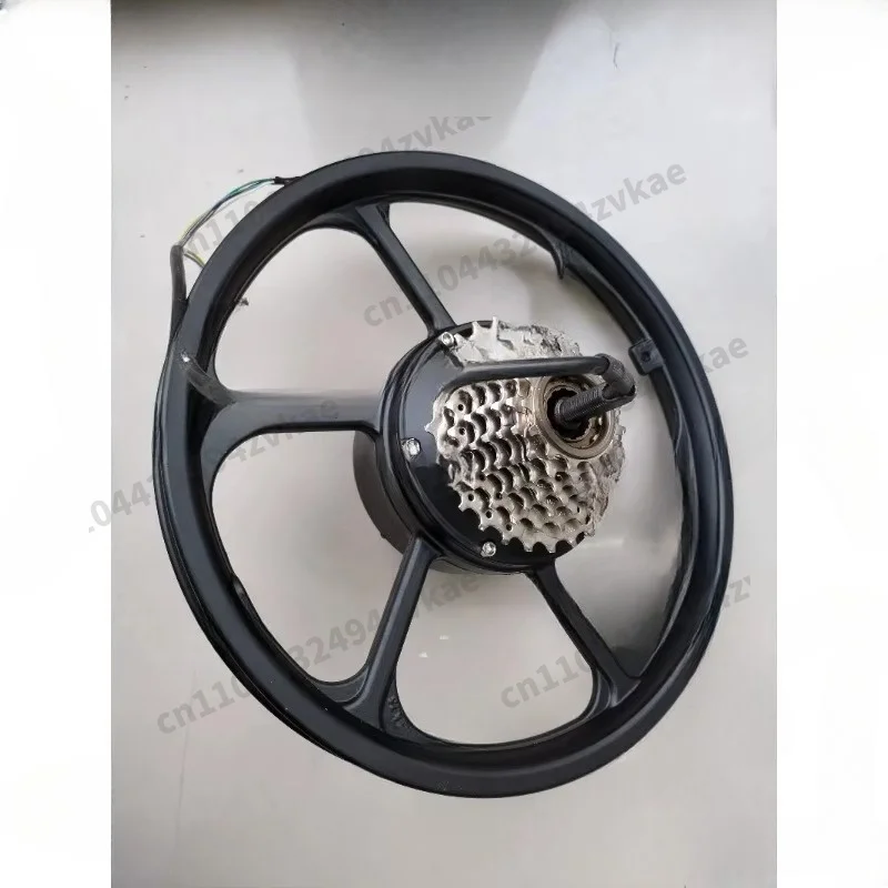 high speed aluminum alloy wheel hub16 inch brushless integrated motor 36v250w toothed motor