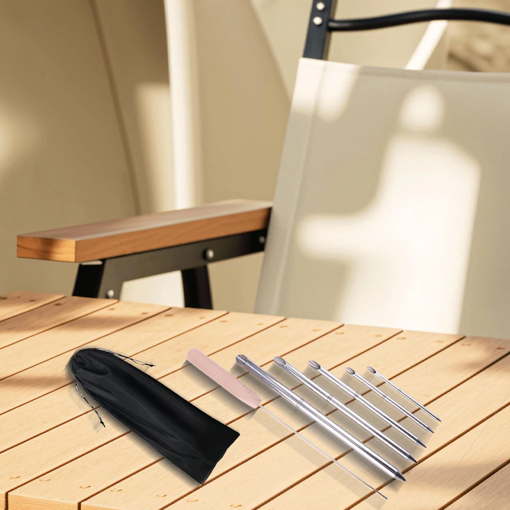 

Line Braiding Set Tool 0.24in 0.31in 0.39in 0.47in 0.59in and 1pcs Pusher Prevents Ropes Slipping Out for Double Braid Eye Line