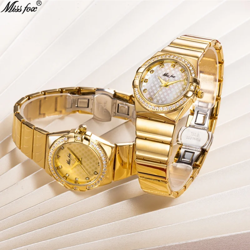 Official brand of free shippingBrand Quartz Korean Diamond Fashion Casual All-Matching FashionExquisite women's watch