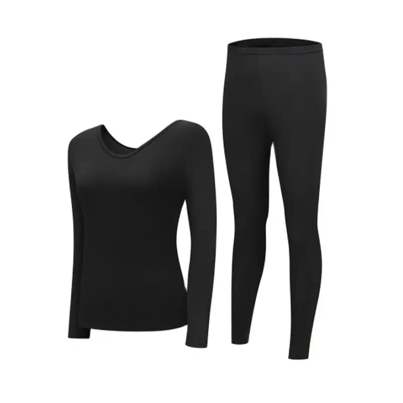 youpin  instant me Thermal underwear women round neck cotton pants sweater bottoming thermal underwear set winter