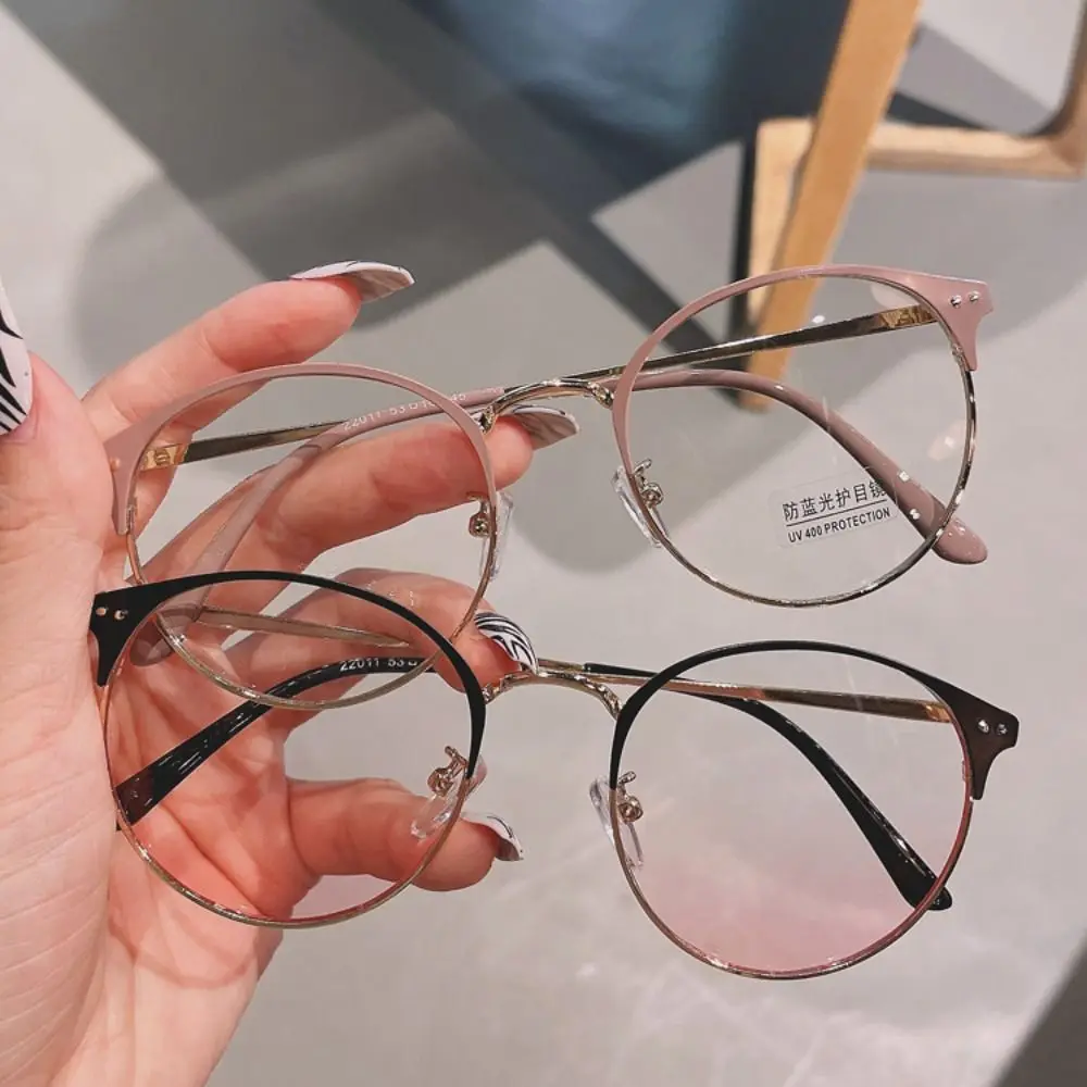 

Fashion Eye Protection Durable Oversized Eyeglasses Computer Goggles Anti-Blue Light Glasses Ultra Light Frame