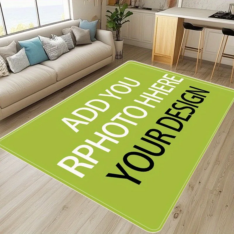 

HD painting Custom Flannel Carpets rug Any Picture DIY Personalized Mats Soft Non-slip Rugs for Living Room Bedroom Kitchen room