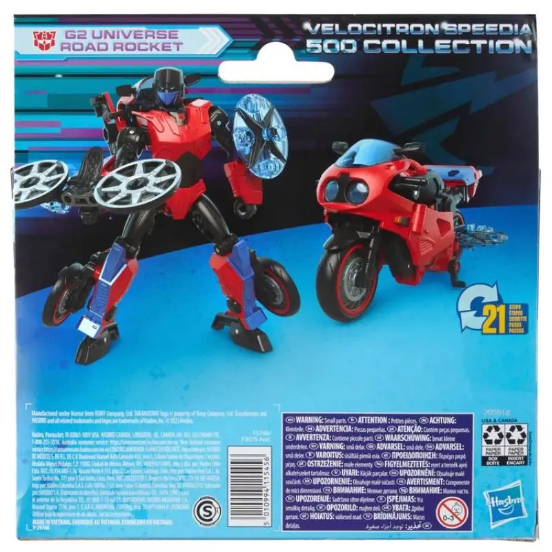 Hasbro Original In Stock Action Figure Anime Transformers Legacy Deluxe Roadrocket Hobby Robot Model Toy Kid Gifts