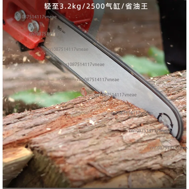 12 Inch 2500 Professional Tree Cutting High Power Gasolina Saw Handheld Chain Saw Wood Cutting Machine Garden Tools