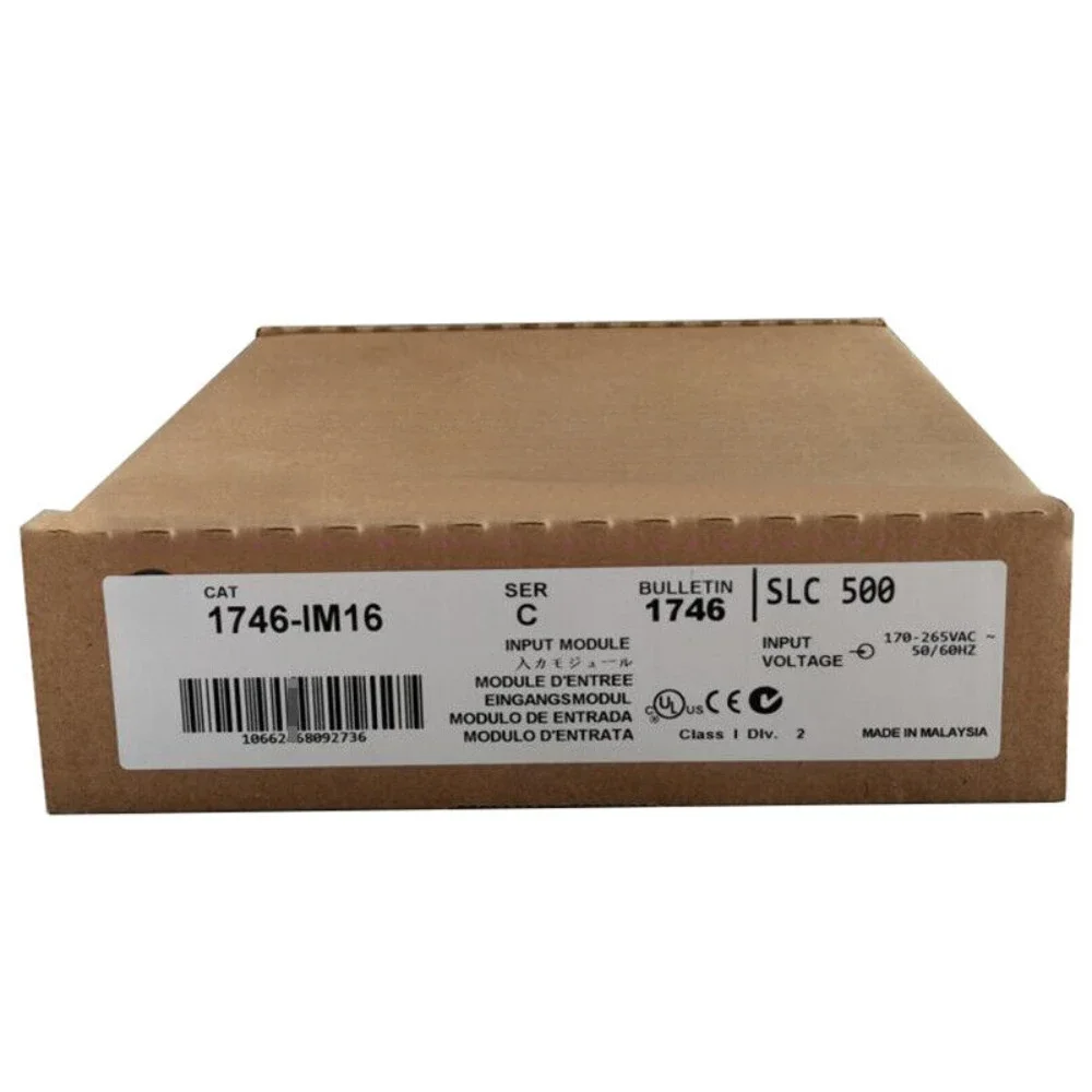 

1746-IM16 SER/ C New Factory Sealed SLC 500 PLC INPUT MODULE 1746IM16