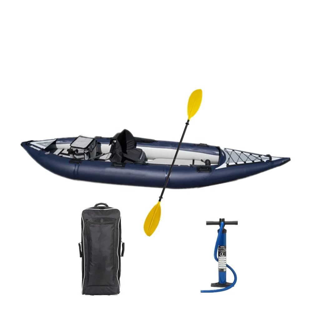 

Wholesale Cheap Fishing Inflatable Canoe Kayak PVC Inflatable Kayak