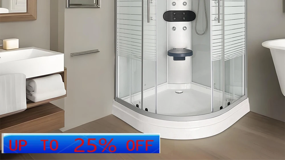 

LMM integral bathroom integral shower room pulley glass fan partition bath household integrated