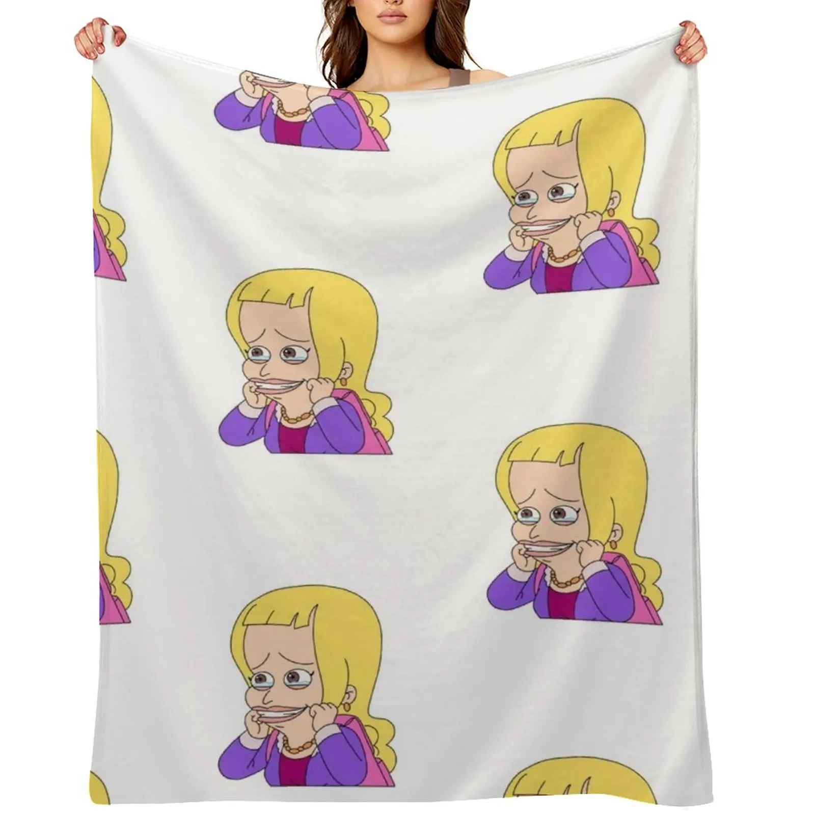 

Lola Throw Blanket Luxury Hairys Furry Sofa Quilt Blankets