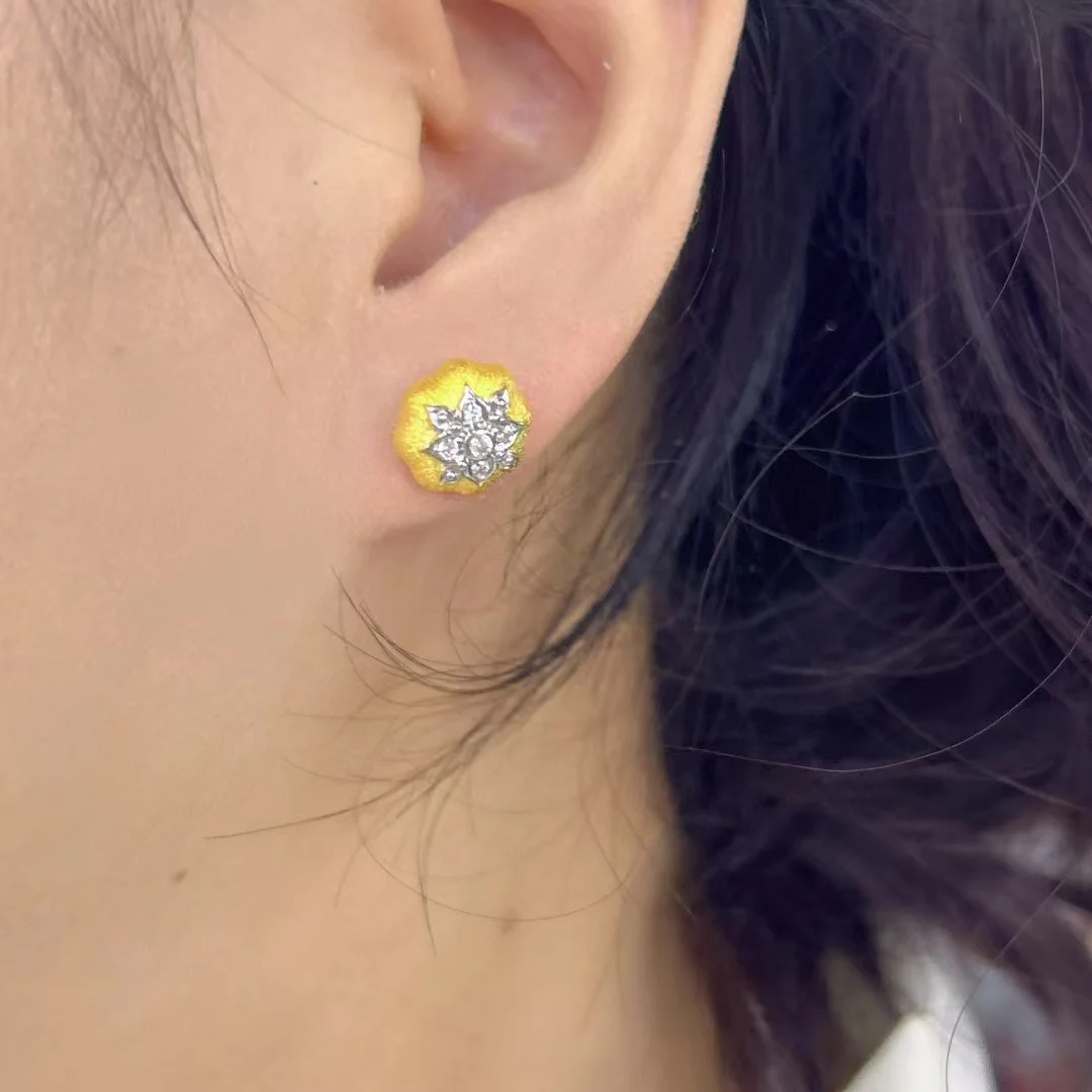 الإيطالية خمر 925 الفضة النقية والمجوهرات الذهب السداسية ريغاتو الأذن مربط للنساء الرجال الأحجار الكريمة الطبيعية الجنس الأسود أقراط