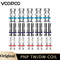 Original VOOPOO PnP TW & DW Coil TW15/TW20/TW30/DW60/DW80 0.15/0.2/0.3/0.6/0.8ohm For PnP Pod II/Drag H80S/Drag E60/VINCI 3