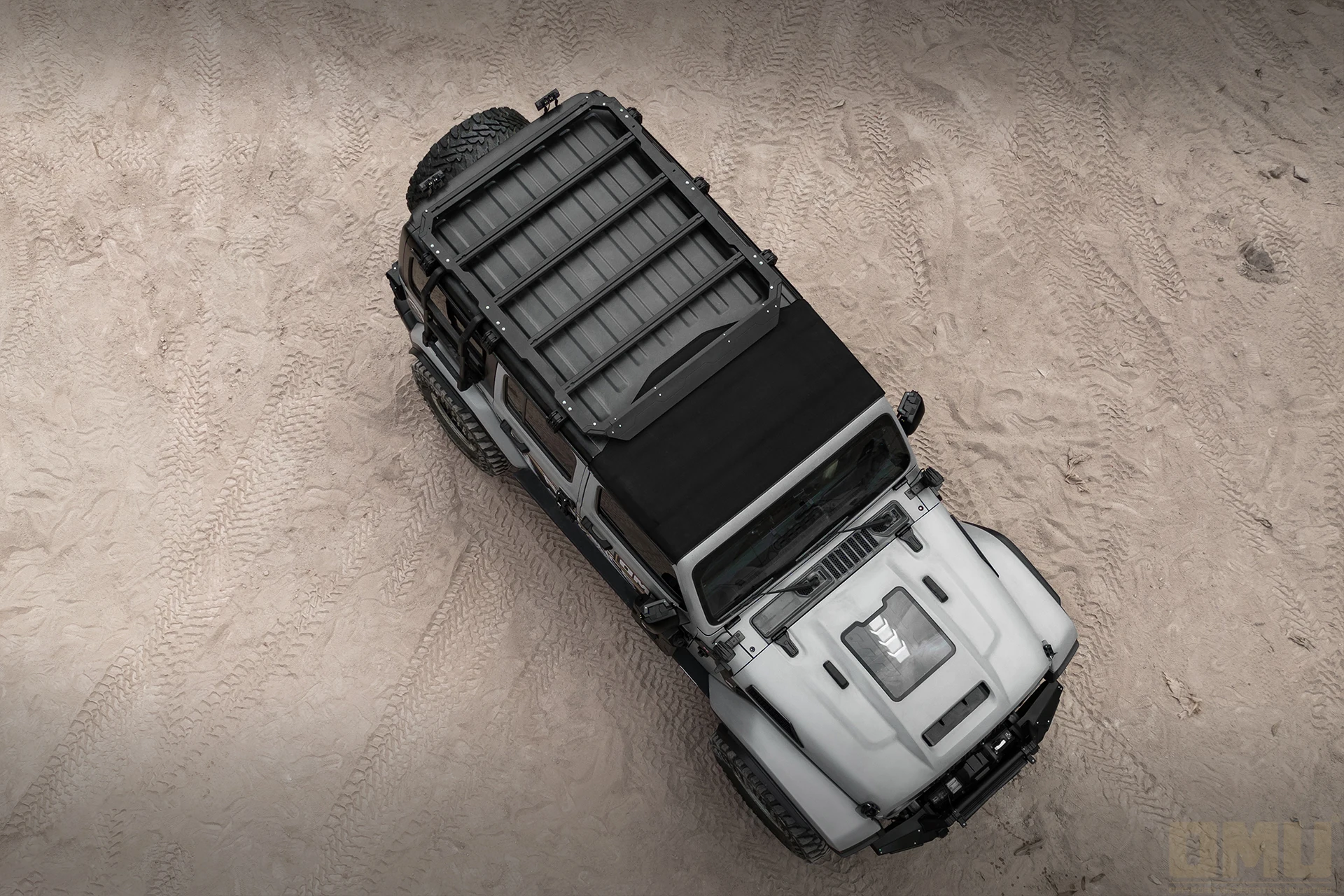 OMU Genesis Series  Multifunctional Roof Platform Roof Rack  for Jeep Wrangler JL Rail Frame Luggage Carrier