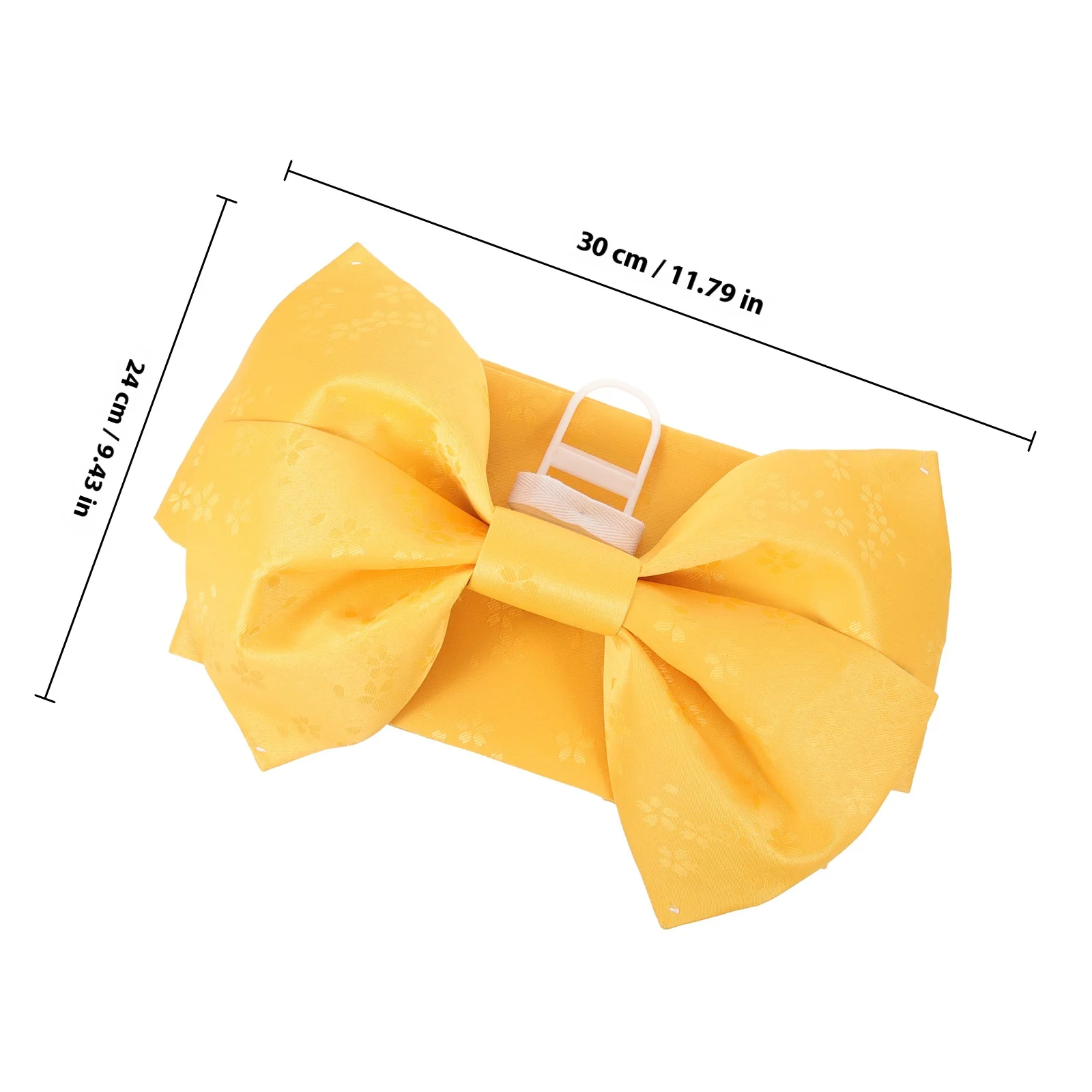فراشة Bowknot حزام خصر عريض خمر النمط الياباني الكيمونو فستان ديكور قابل للتعديل النساء حزام يوكاتا حزام #5