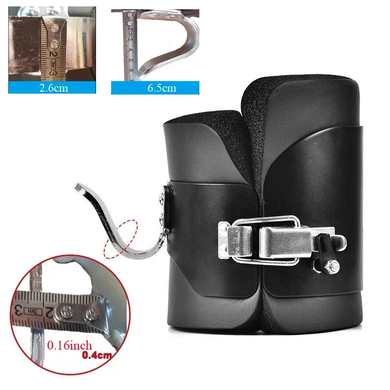 Inversion Boots Anti‑Gravity Hang Upside Down Boots, Heavy‑Duty Ankle Support Hooks, Fitness Hanging Boots for Back Pain Relief