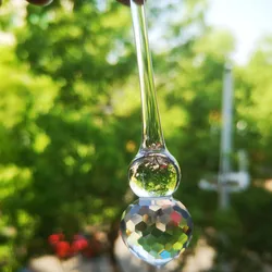 Hot Selling 30pcs 20*96mm Clear Crystal Glass Pendants for Chandelier Parts Lighting Suncatcher Hanging Drops Wedding Decoration