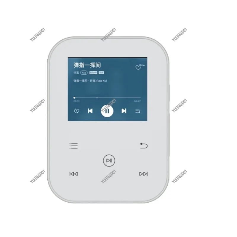 New MP4 Player for Students - Touchscreen Bluetooth MP3 Music Player with FM Radio Recording & Expandable Card Slot