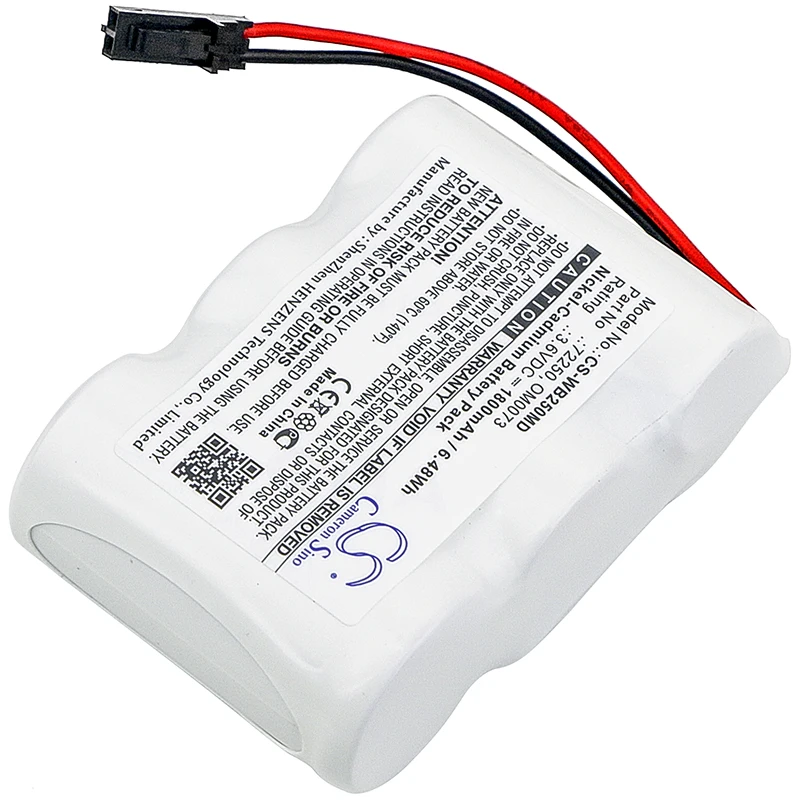 Ni-CD Medical Battery for Welch-Allyn, 3.6V, 1800mAh, Compatible Models: Spot Vital Signs Monitor, Lumi View, Ophthalmoscope