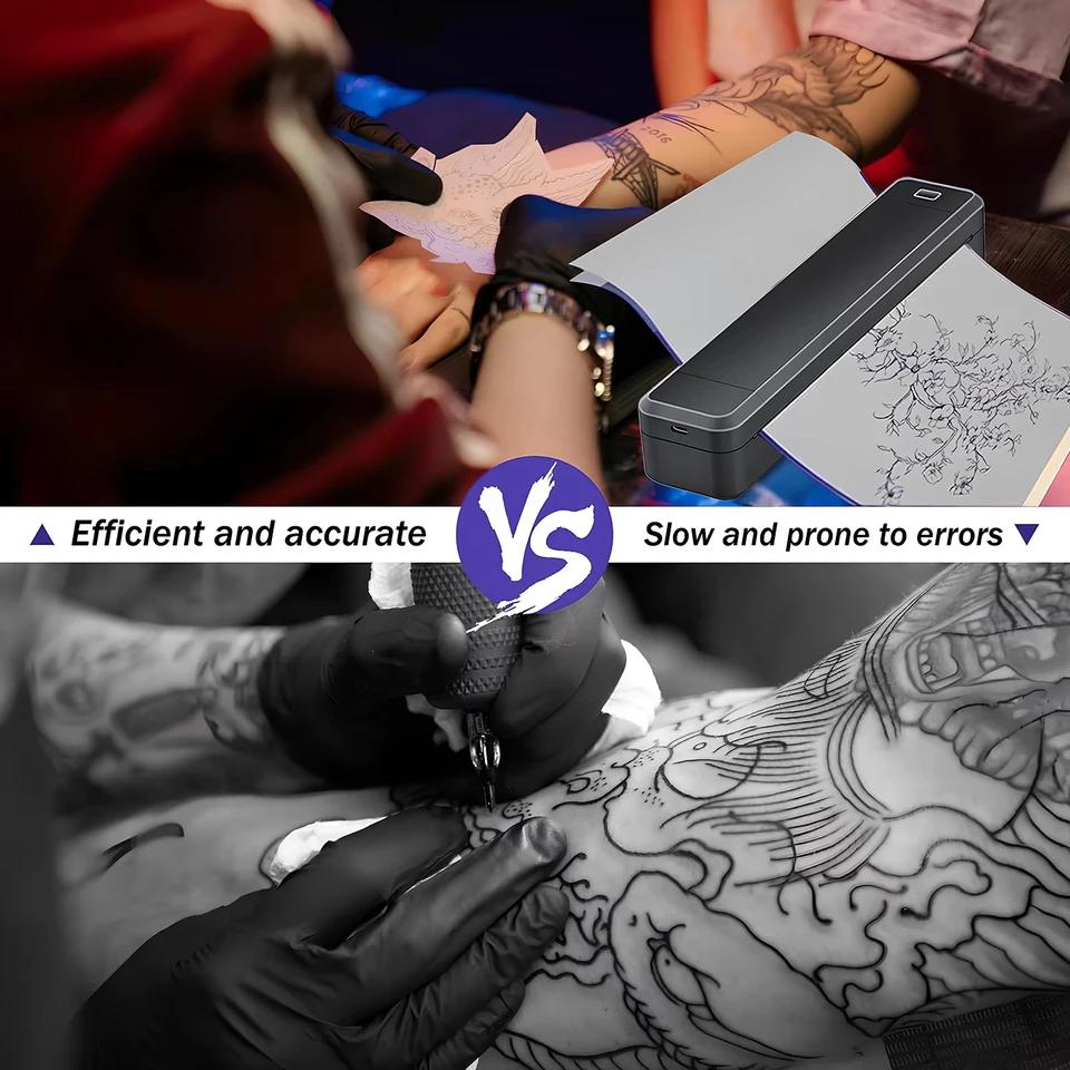 Marklife X8 Portable Thermal Printer Wireless Tattoo Transfer