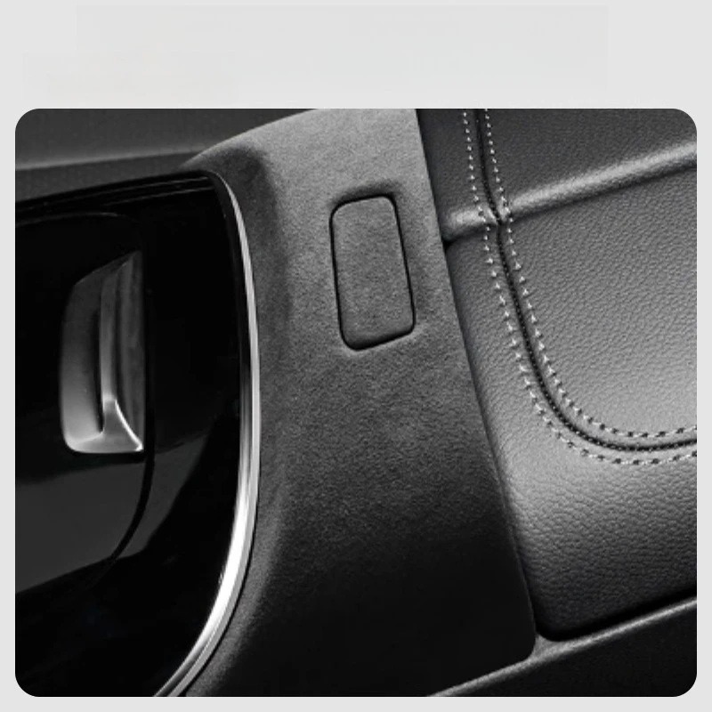 Applicable to 25 Mercedes-Benz new E-Class E300L central armrest cover E260 flip fur panel interior products modification