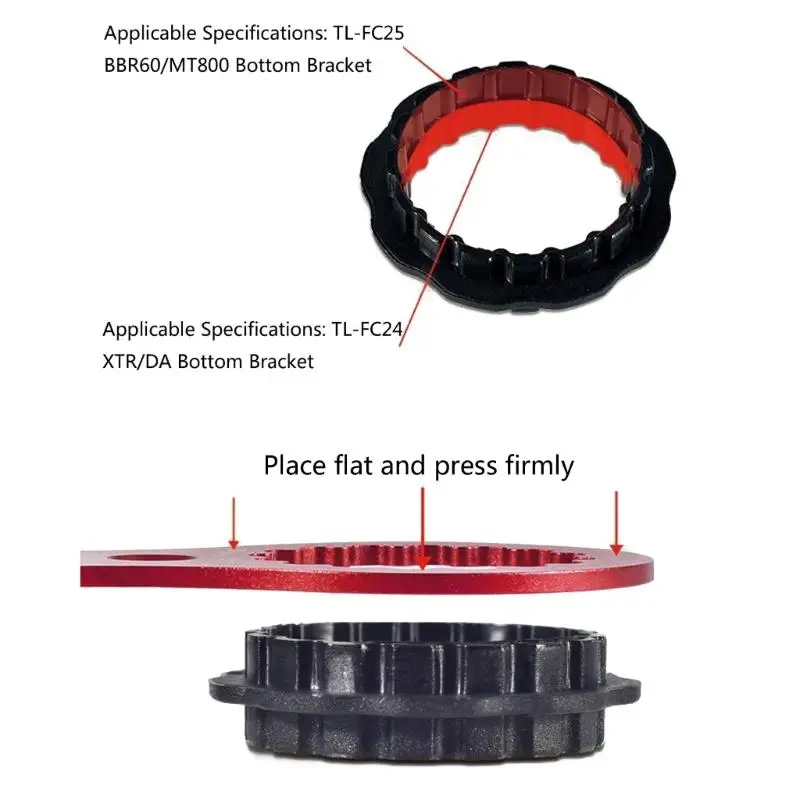 

R6FE Multifunctional Bottom Brackets Tool Ergonomic Handle For Bike Maintenance