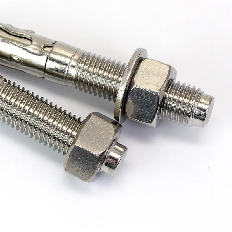 HDG galvanized and Stainless Steel SS304 Ss 316 Hex Bolts and Nuts Zinc Plated eye bolt