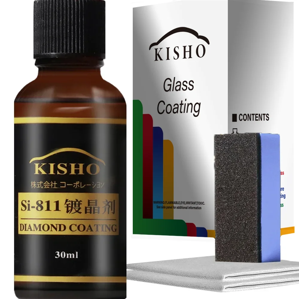 

SI-811 KISHO Car Liquid Ceramic Coat Hydrophobic Glass Coating Paint Care Anti-scratch Glasscoat Car Polish