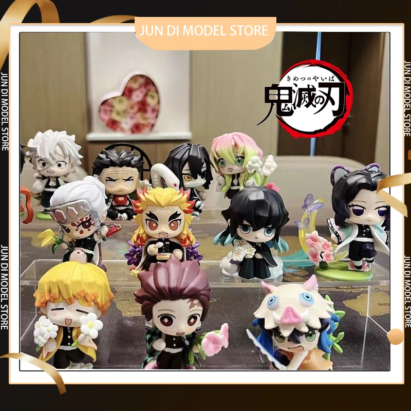 

Mystery Box Original Demon Slayer Kamado Tanjirou Kamado Nezuko Box Pvc Anime Figure Blind Box Collectable Model Male Doll Gift