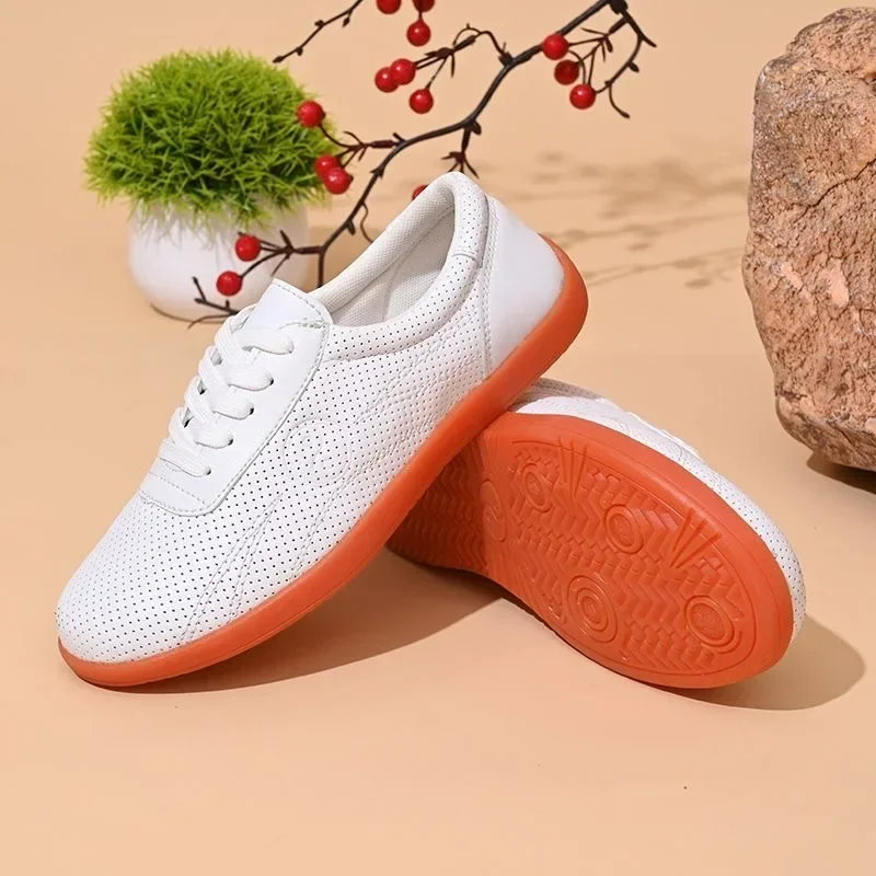 

Новые летние кроссовки для тай-чи 2026 года с перфорацией, дизайнерские, для мужчин и женщин, унисекс, удобные, для кунг-фу, для пар, для спортзала