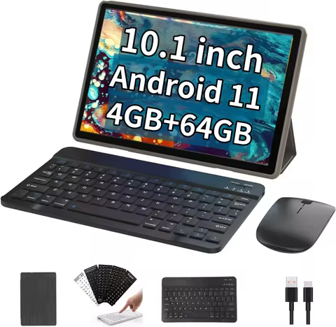 10.1 INCH 4GB RAM 64GB ROM MX2 Android 11 Tablet PC A133 Quad Core 64 Bit WIFI Dual Camera 1280 x 800 Pixels Type-C