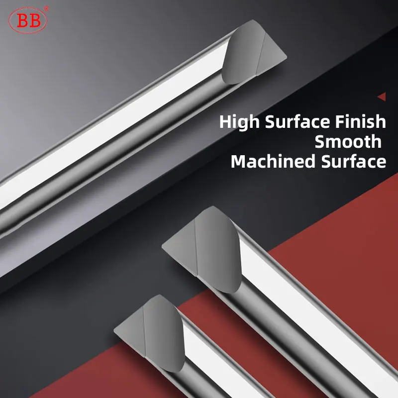 BB Diamond PCD CBN Boring Cutter Lath Bar Internal Turning Tool 72 Degree MTR for Aluminum Steel