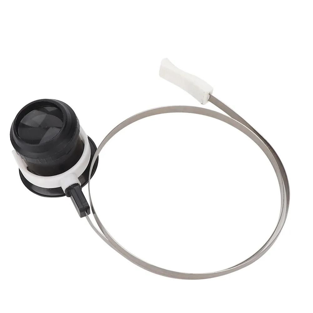 Professional 5X Magnification Eye Magnifier Tool Foldable Design Watch Repair Accessory Precision Work Loupe Miniature Engraving