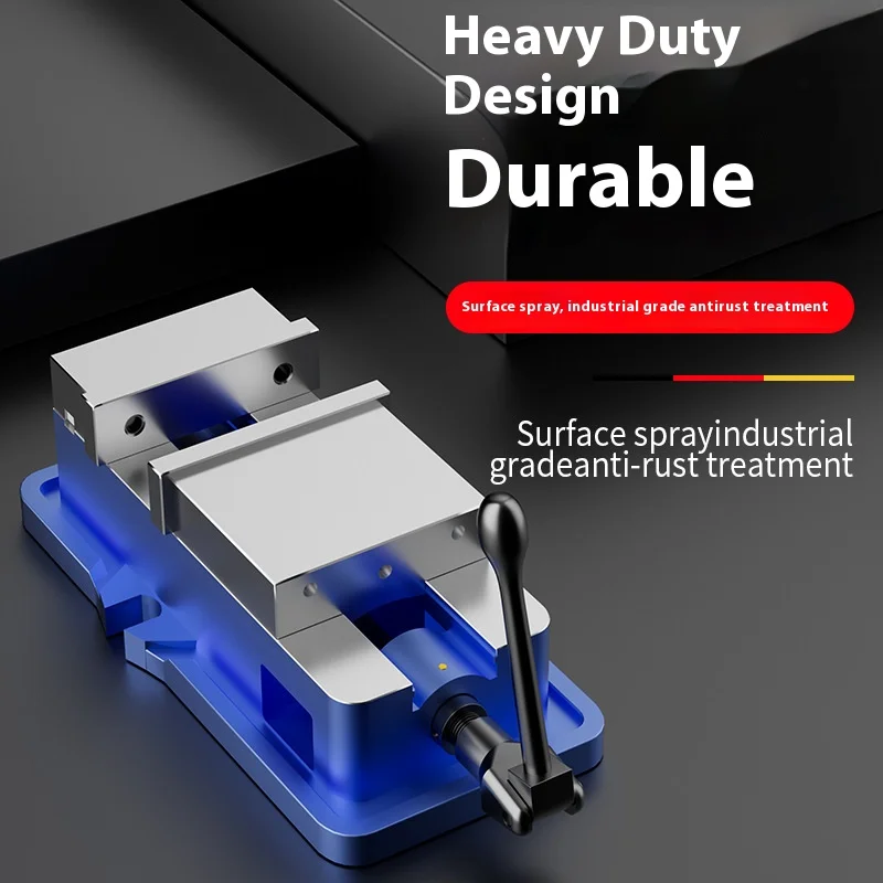 4inch 5inch 6inch Clamping Vices Angle Fixed Flat Jaw Pliers CNC Common Clamping Vise High Precision Hardness 45° Optional Size