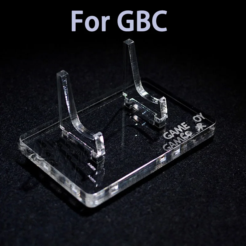 Clear Acrylic Transparent Stand For GBA Game Console Shelf For GBC Window Counter Display Showcase For Gameboy Advance / Color